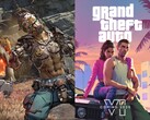 Borderlands 4 (Left) is releasing on September 12 and GTA 6 (Right) does not have an exact release date yet. (Image source: Steam and Take-Two, edited)