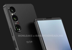 The Xperia 1 VI may be less than a month from being announced. (Image source: @OnLeaks &amp; Android Headlines)