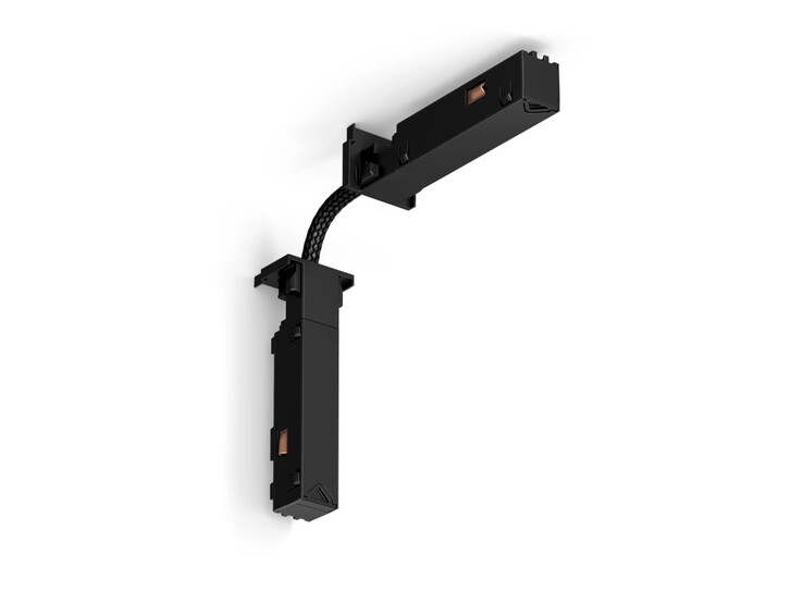 The Philips Hue Perifo Flexible connector in black. (Image source: Philips Hue)