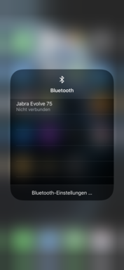 Advanced Bluetooth quick settings