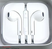 The EarPods could use some better shielding against noise, but their sound quality is okay.