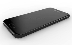 Samsung Galaxy A3 (2017) Android smartphone render