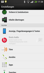Beats Audio is integrated, as well as...