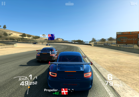 ... up to complex titles like Real Racing 3.