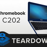 Asus Chromebook C202 is easily reparable according to iFixit