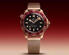 The Omega Seamaster Diver 300M Bronze gold and Burgundy Edition has launched in the US (Image source: Omega)