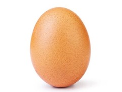 It&#039;s the most-liked egg in the world. (Source: Instagram)