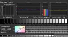 CalMAN: Grayscale (calibrated)