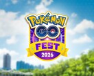 The official promotional art for Pokémon GO Fest 2026.