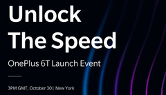 OnePlus has been using the slogans &quot;Unlock the Speed&quot; and &quot;Touch the Innovation&quot; for the 6T. (Source: OnePlus)
