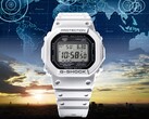The G-Shock GW-5000HS-7 comes in a striking white color. (Image source: Casio)