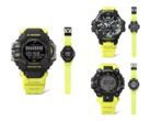 The leaked Casio G-Shock Rescue Yellow Series watches. Model numbers are GPR-H1000RY-1A9, GW-9500MRY-1A9, and GR-B300RY-1A9. (Image source: @morgan_gshock on Instagram)