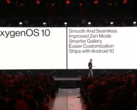 OOS 10 is presented on-stage. (Source: YouTube)