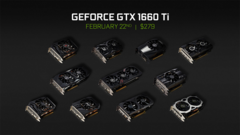 Gamers can select an Nvidia GeForce GTX 1660 Ti from a number of AIB partners. (Source: Nvidia)