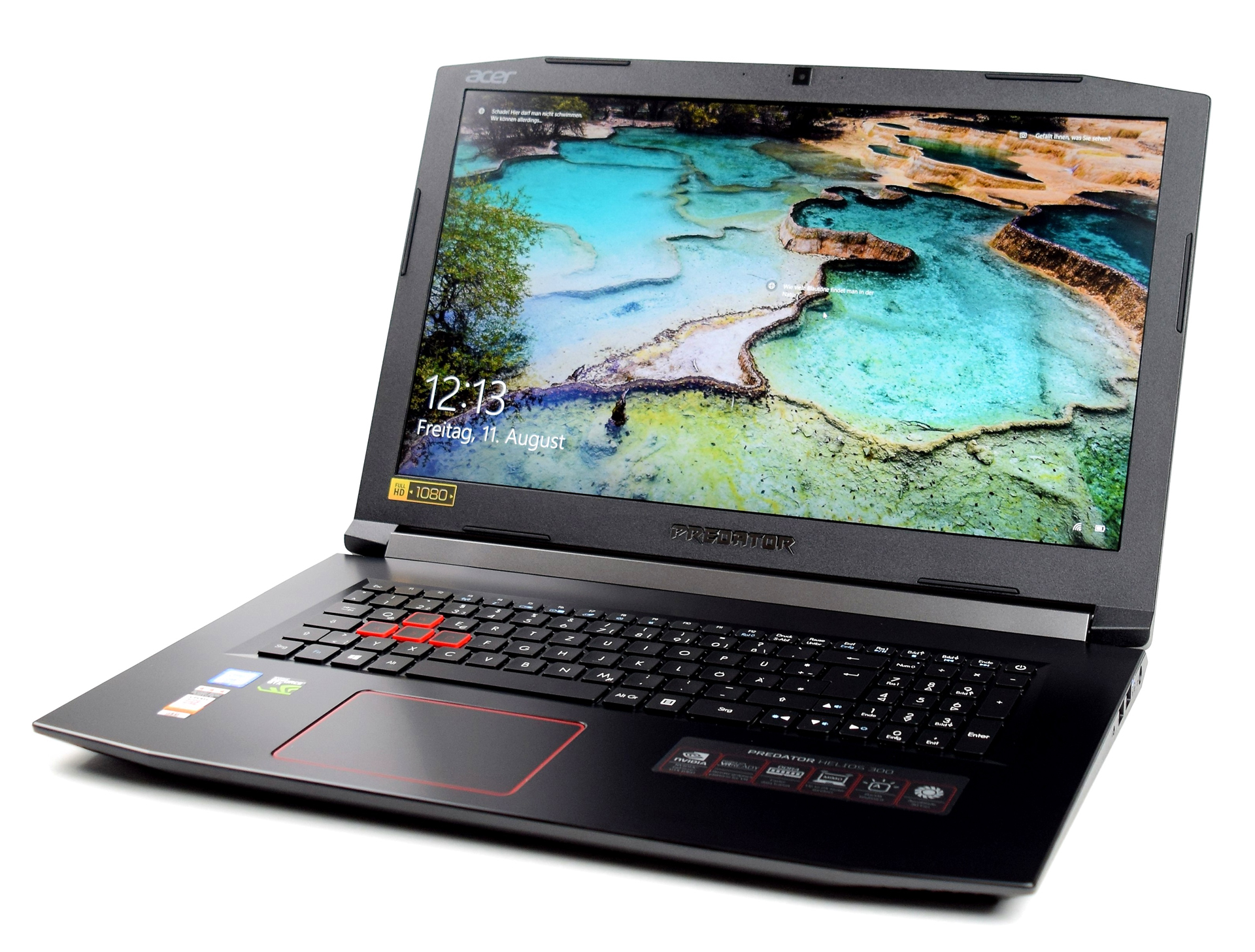 Acer Predator Helios 300 (7700HQ, GTX 1060, Full HD) Laptop Review 