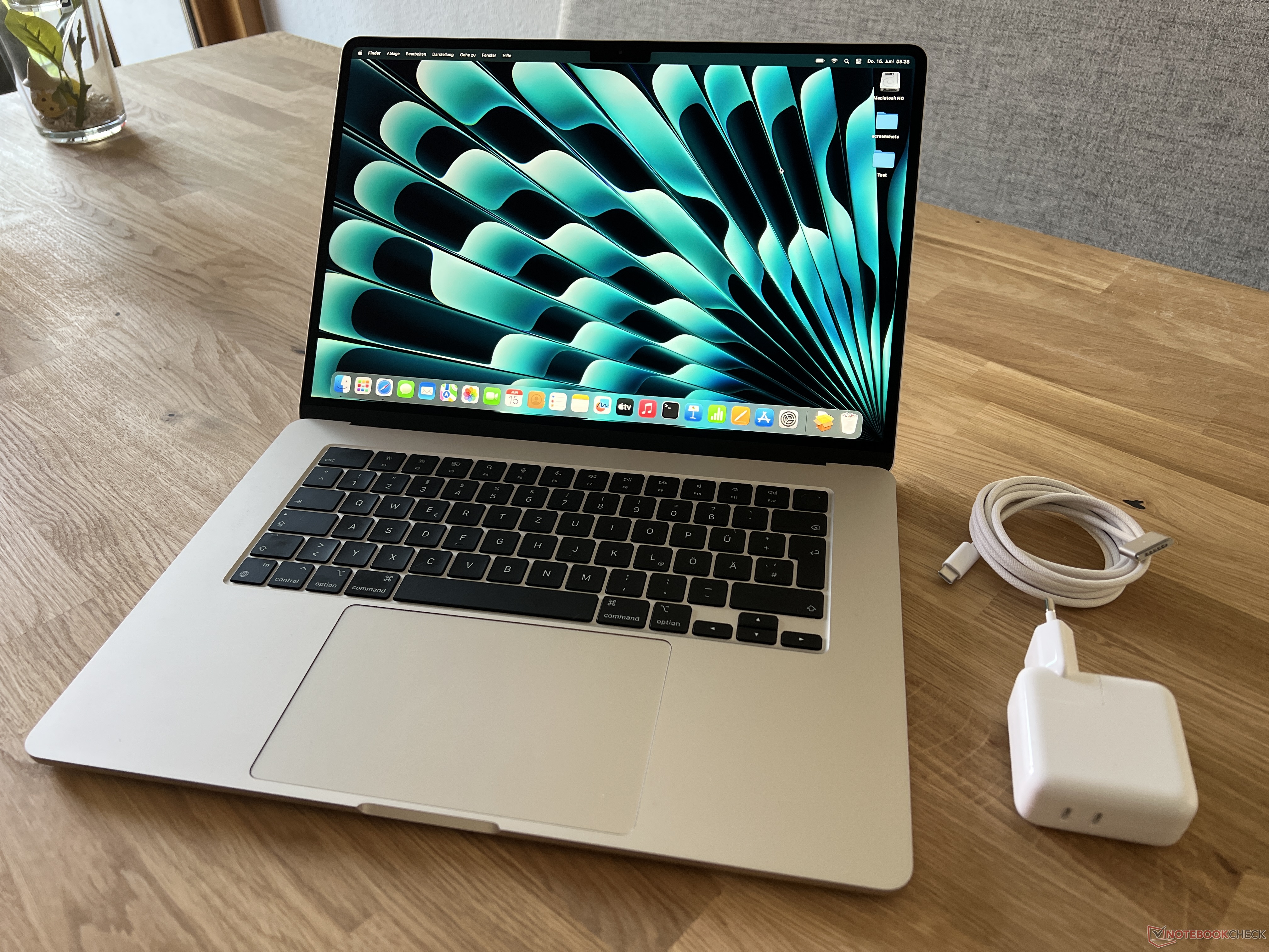 Test Apple MacBook Air 15 pouces (M2, 2023) - Ordinateur portable