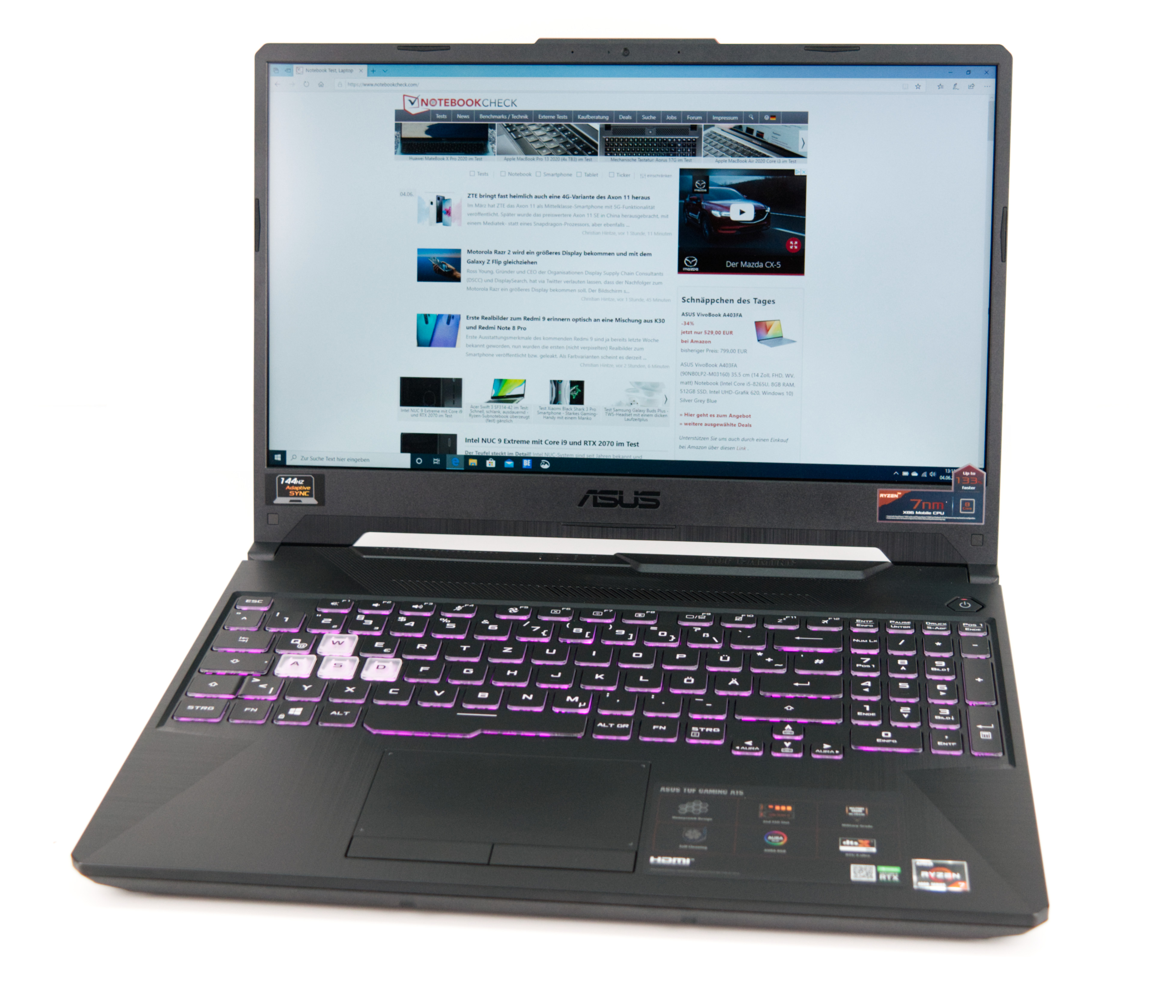 Asus TUF A15 FA506 with AMD Renoir SoC offers great value for its price