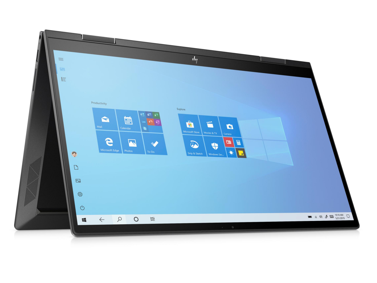 2019 HP Envy x360 15.6 es FHD Touchscreen 2-in-1 Laptop Computer