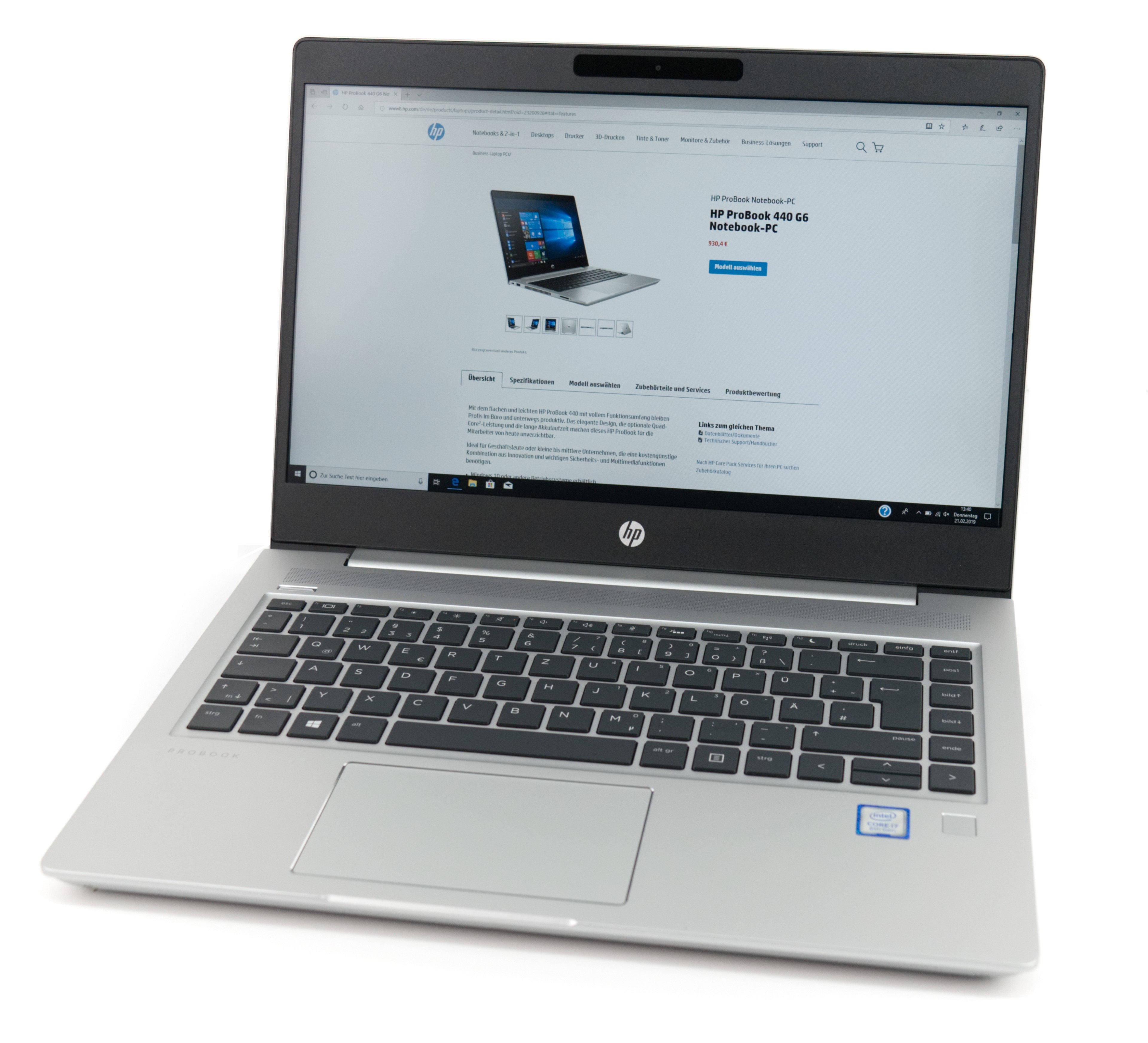 ga zo door Standaard Vluchtig HP ProBook 440 G6 (i7, 512 GB, FHD) Laptop Review - NotebookCheck.net  Reviews