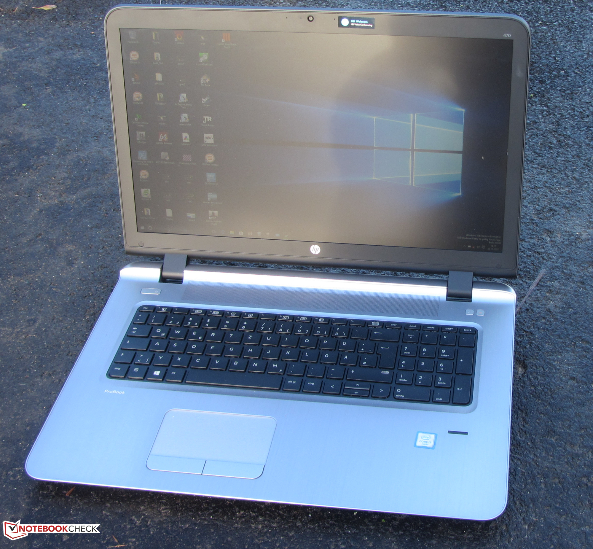 HP ProBook 470 G3 (Core i7-6500U, Radeon R7 M340) Notebook Review