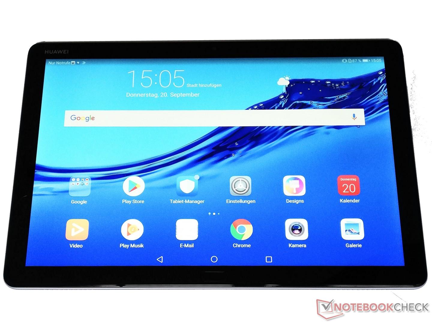 Huawei MediaPad M5 lite Tablet Review - NotebookCheck.net