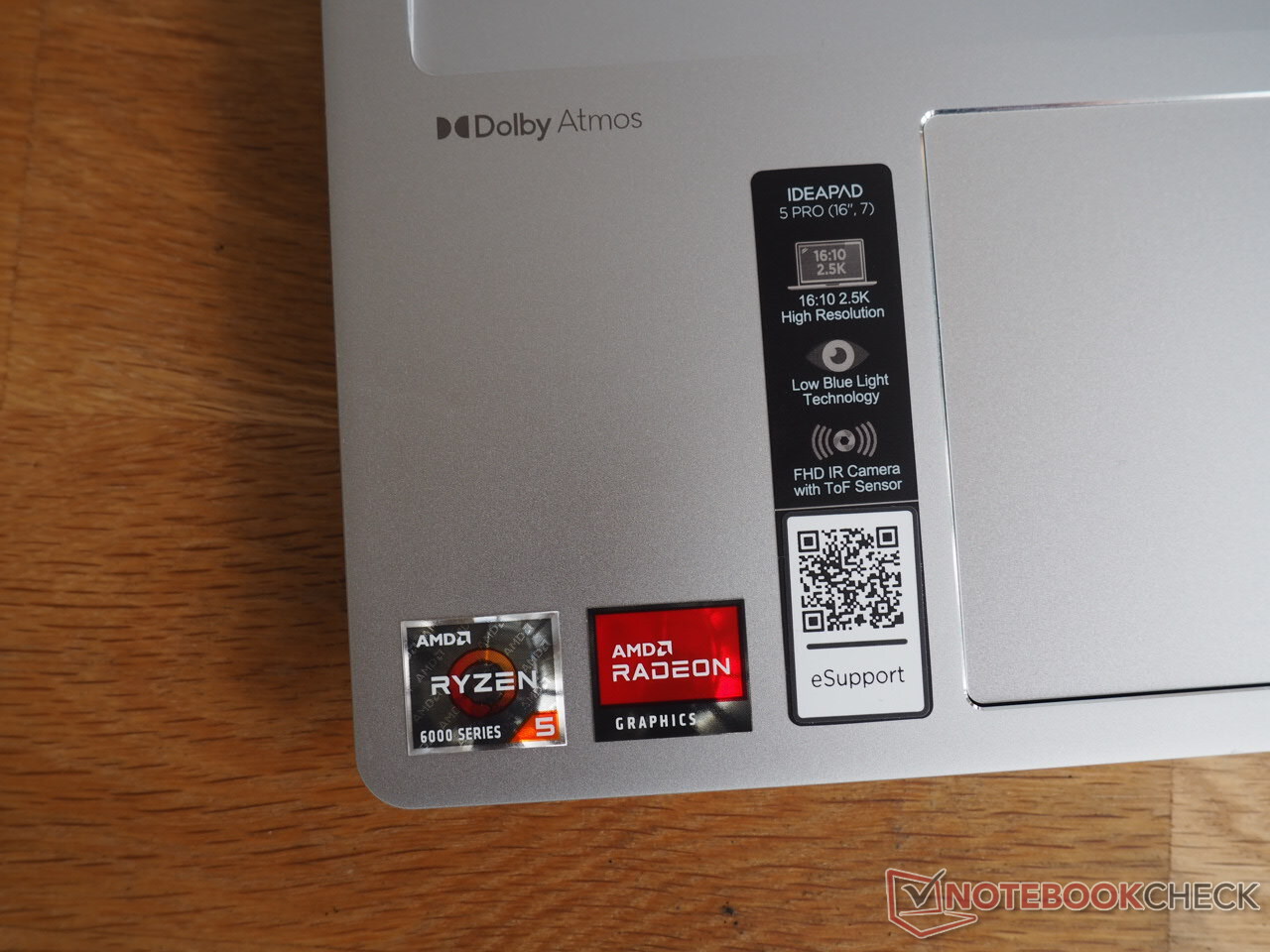 Lenovo IdeaPad 5 good display 16:10 meets NotebookCheck.net 5 laptop 6600HS Reviews Ryzen review: Pro - 16ARH7