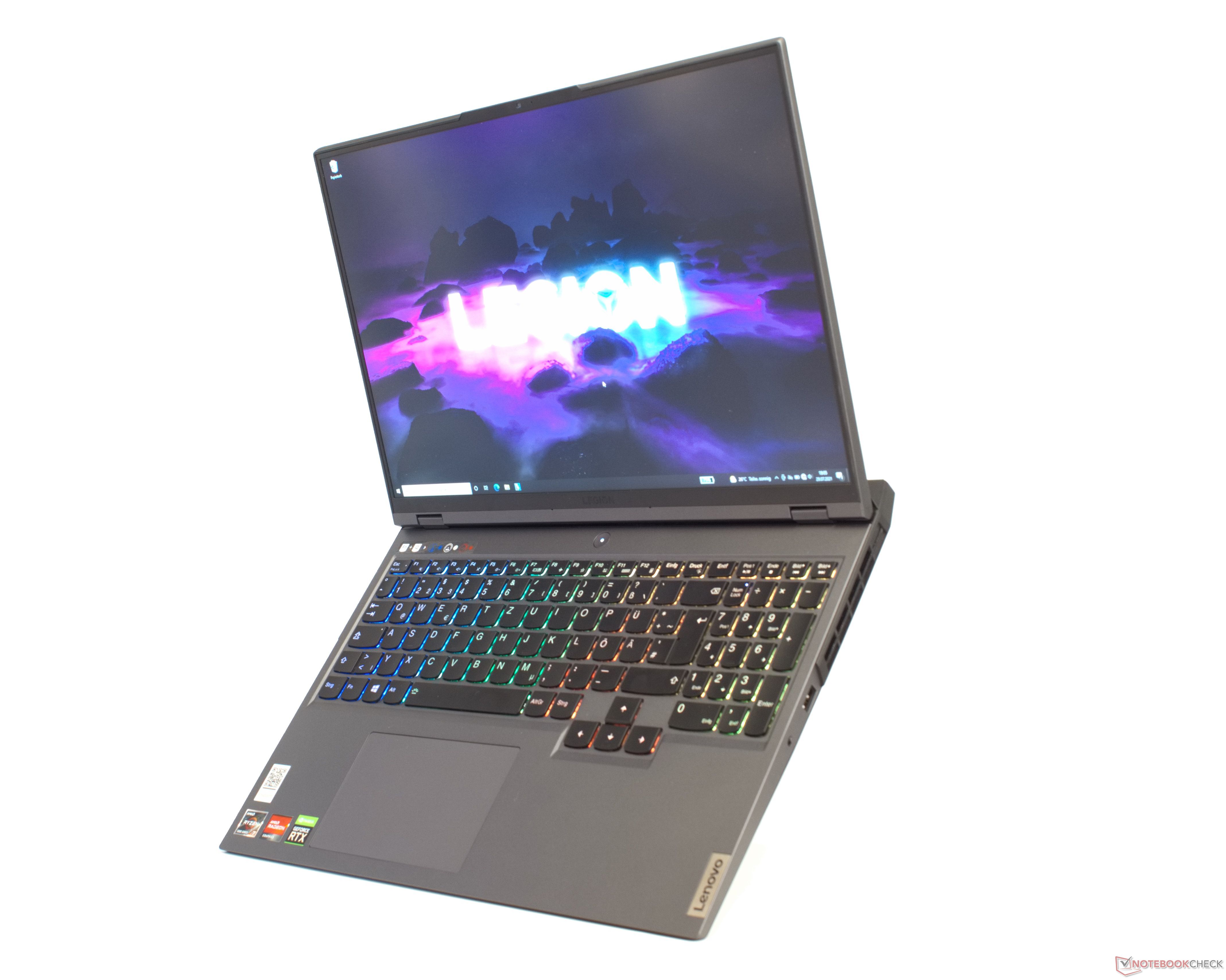 Lenovo Legion 5 Pro 16 R7 RTX 3070 Gaming Laptop, 16 QHD, AMD Ryzen 7,  NVIDIA GeForce RTX 3070, 16GB RAM, 512GB SSD, Gray, Windows 10 Home,  82JQ008NUS 