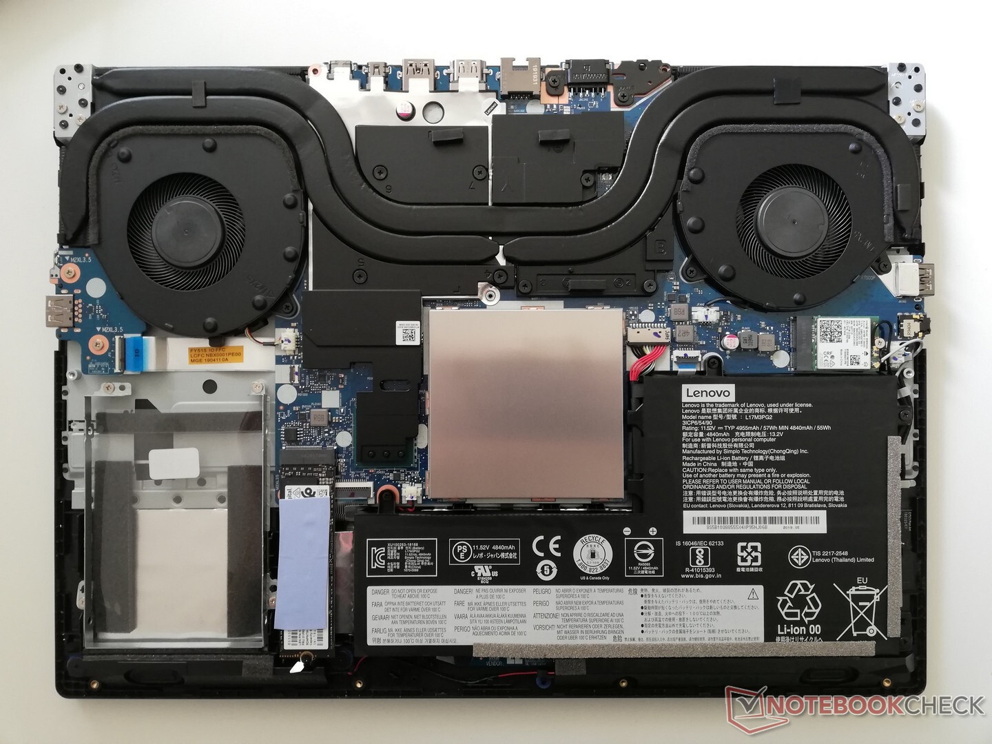 Lenovo legion y540-15irh disassembly