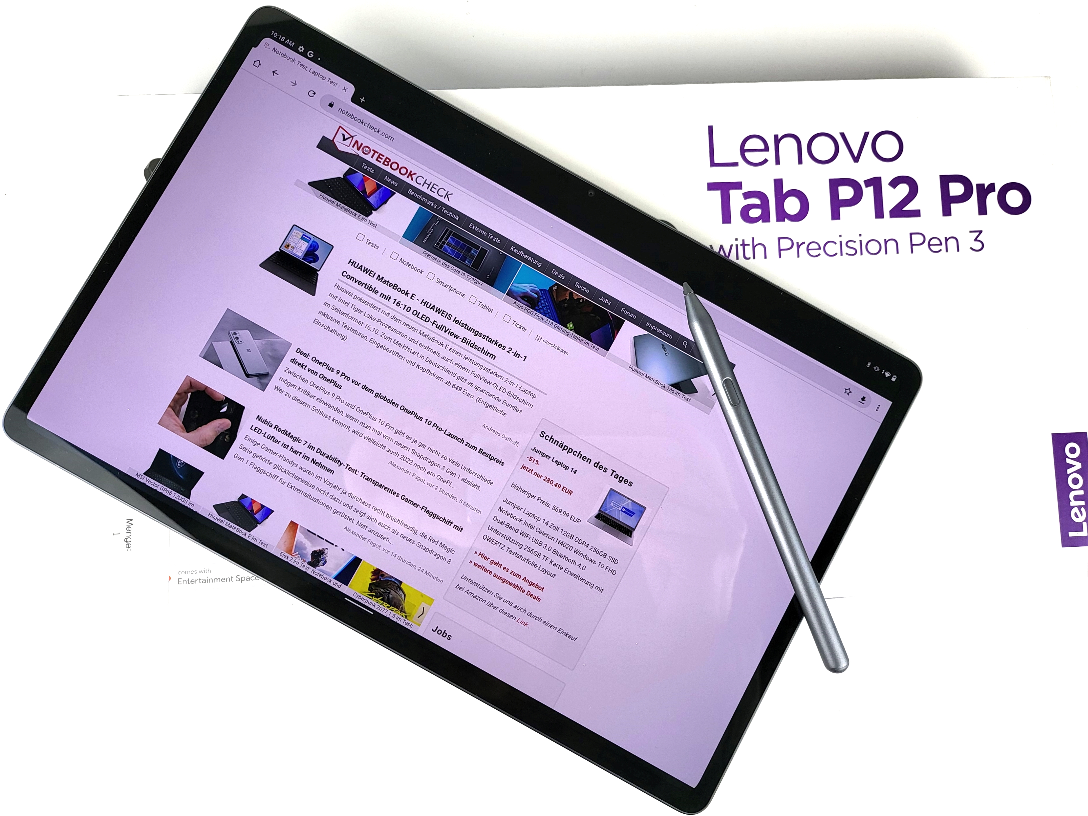 Tablet iPad Air (2022) VS Lenovo Tab P12 Pro: características, diferencias  y precios