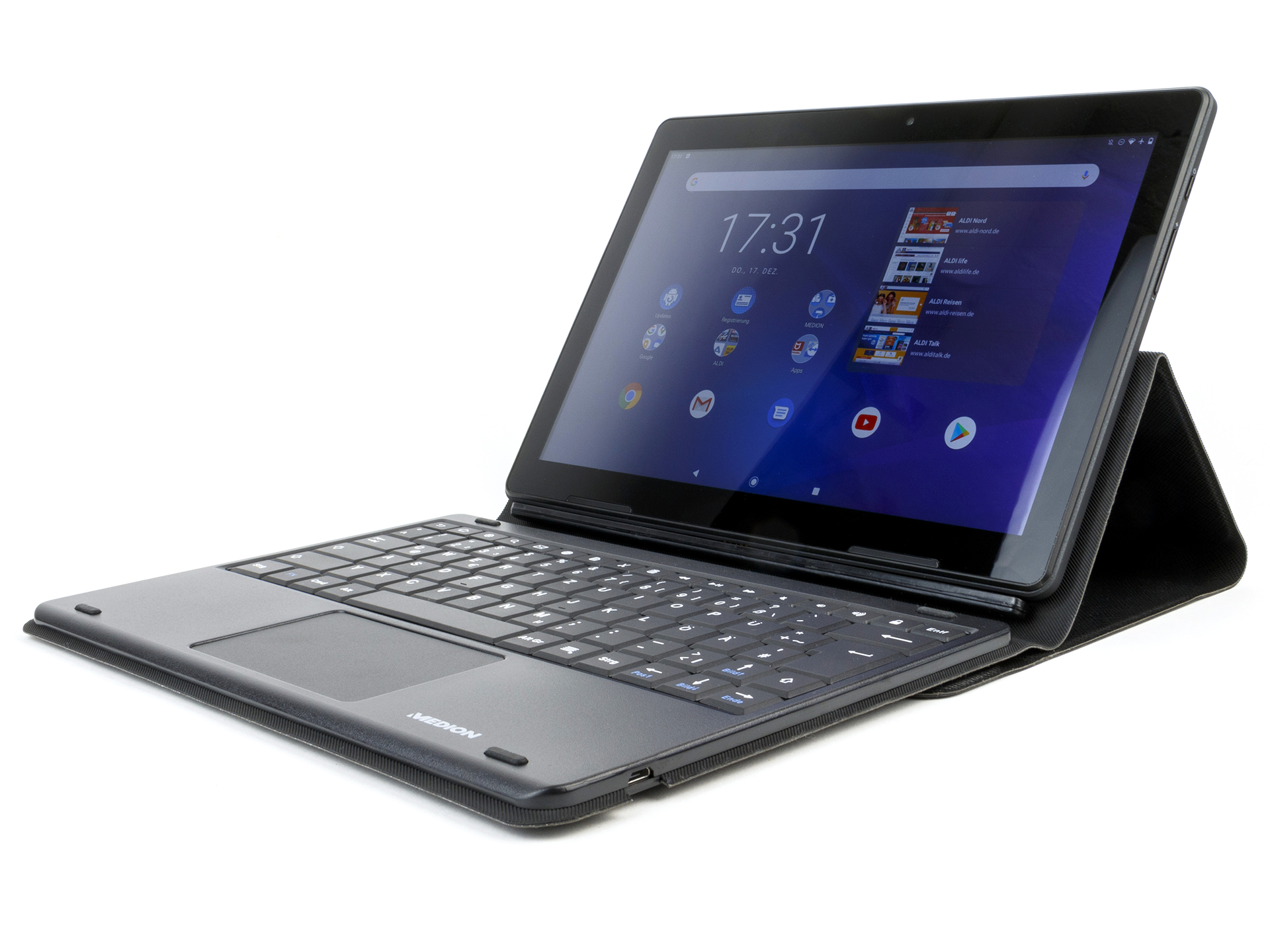 Test Medion LifeTab E10802 - Aldi tablet including keyboard cover and LTE - NotebookCheck.net Reviews