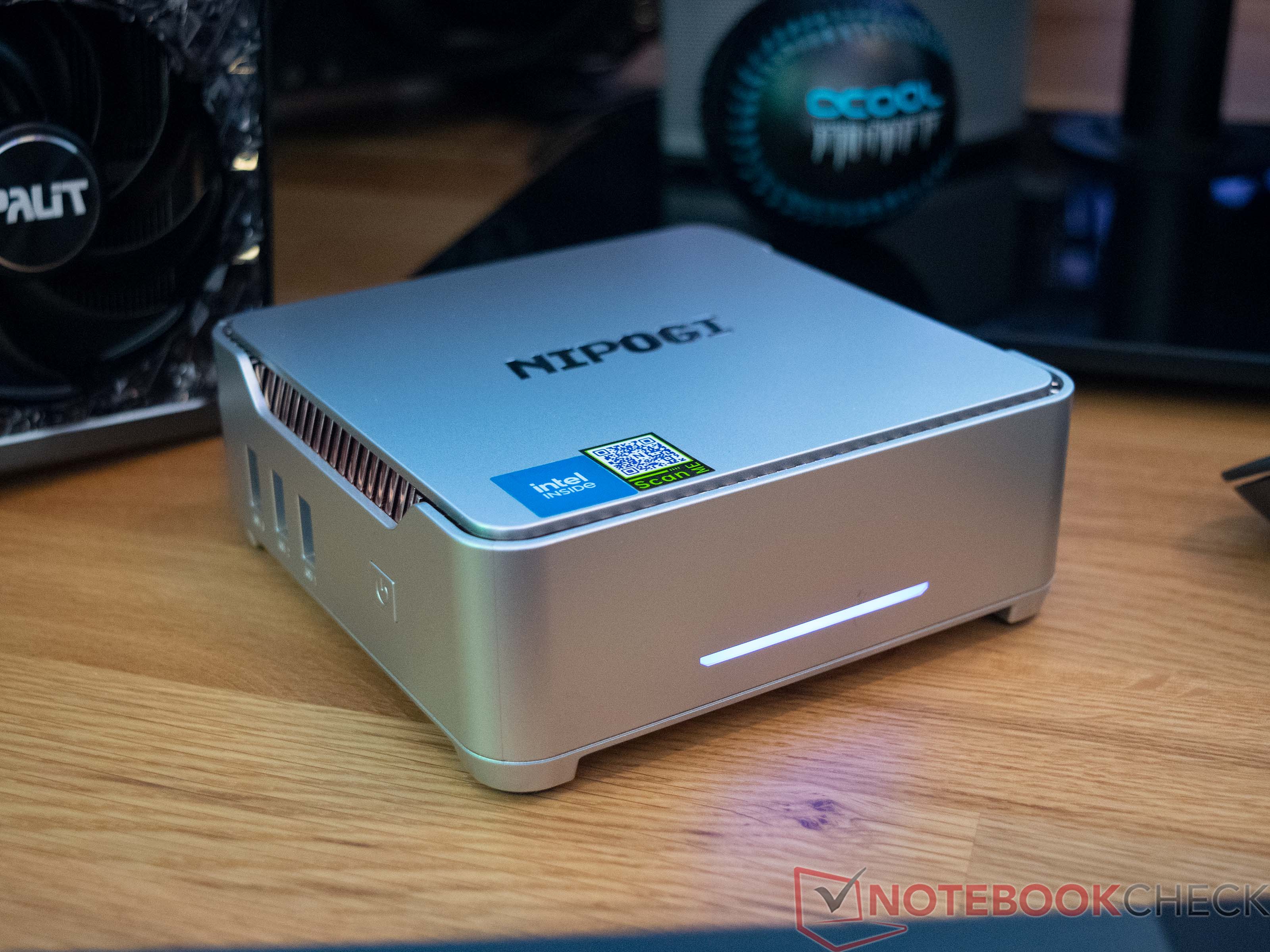 NiPoGi Mini PC, 12th Intel Alder Lake-Ν95 (up to 3.4GHz) 8GB RAM