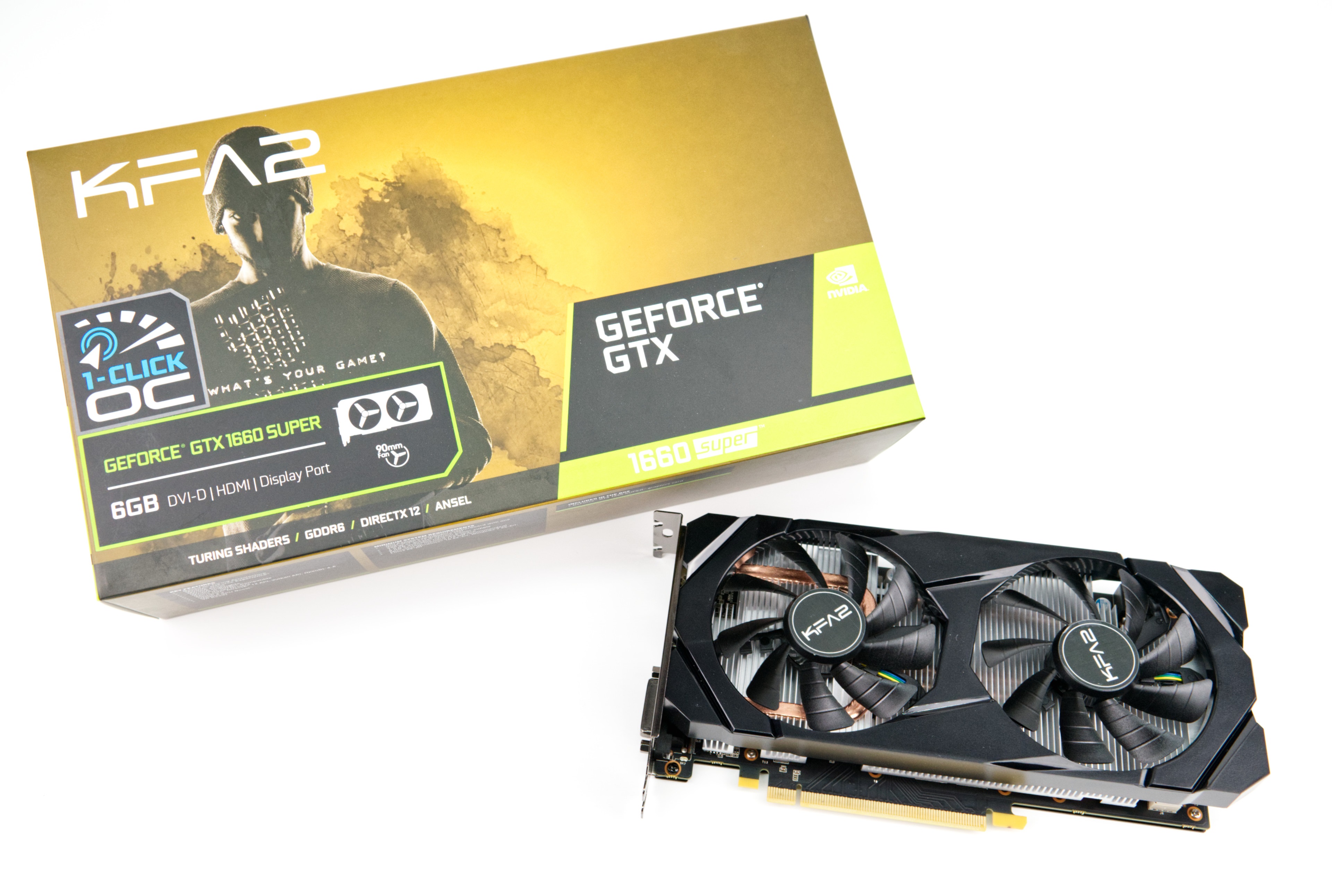 KFA2 GeForce GTX 1660 SUPER Desktop GPU Review: The GTX 16 series