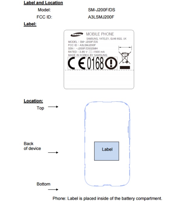 Samsung Galaxy J2 Passes Through Fcc Notebookcheck Net News