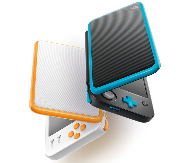 difference between nintendo 2ds xl and 3ds xl