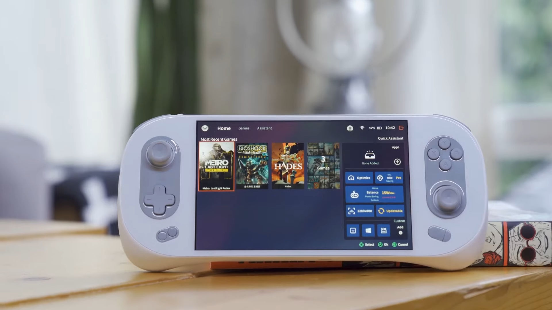 Aya Neo Founder launched, a handheld gaming console with AMD Ryzen