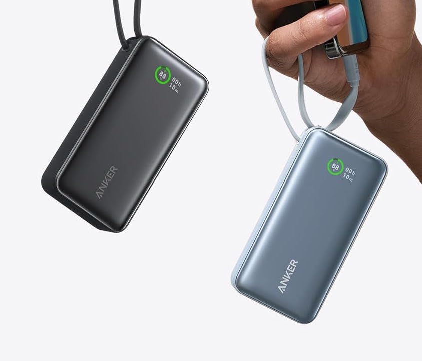  Anker iPhone 15 Portable Charger, Nano Power Bank with