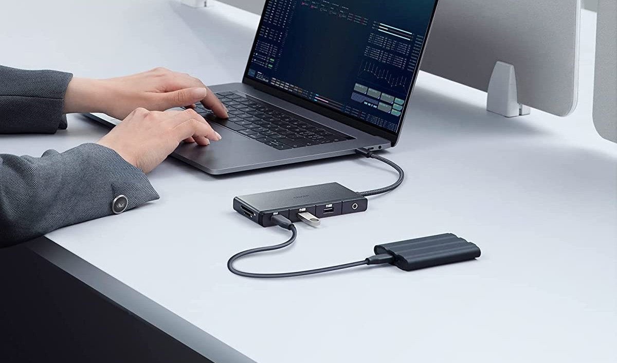Anker 364 USB C Hub 10-in-1, Dual 4K HDMI-Max 100W Power Delivery