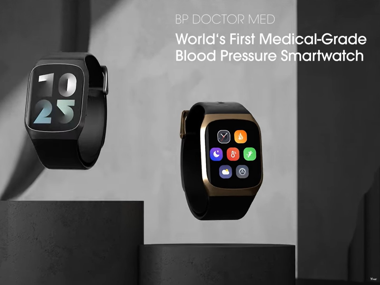 YHE Technology Launches World's 1st Medical-Grade Smartwatch - BP