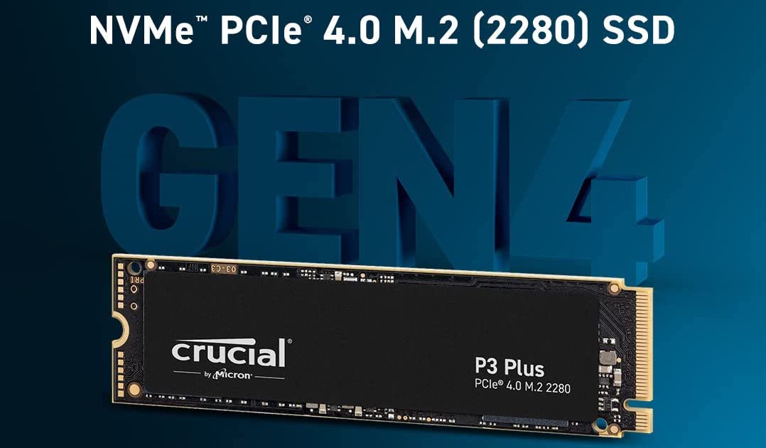 Deal 2TB Crucial P3 Plus NVMe PCIe 4.0 SSD gets massive 34% discount on Amazon - NotebookCheck.net News