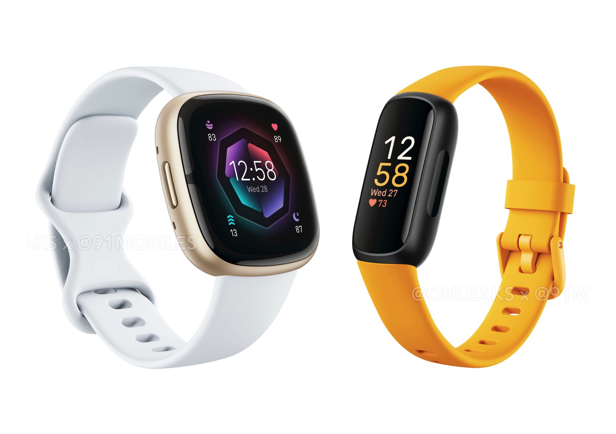 Leaked Fitbit Sense 2, Versa 4 and Inspire 3 images showcase design