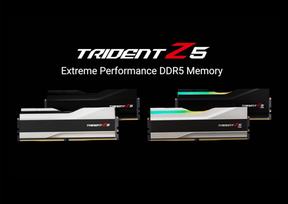 G.Skill Trident Z5 RGB Silver - 2 x 32 Go (64 Go) - DDR5 6000 MHz