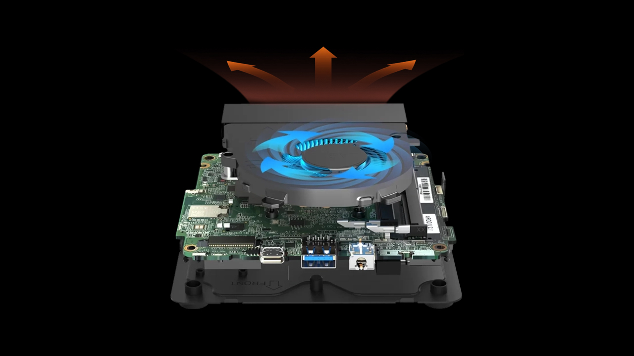 GEEKOM Mini Air12 Mini PC features Intel N100 CPU, 16GB DDR5, 512GB NVMe SSD,  WiFi 6 module - CNX Software