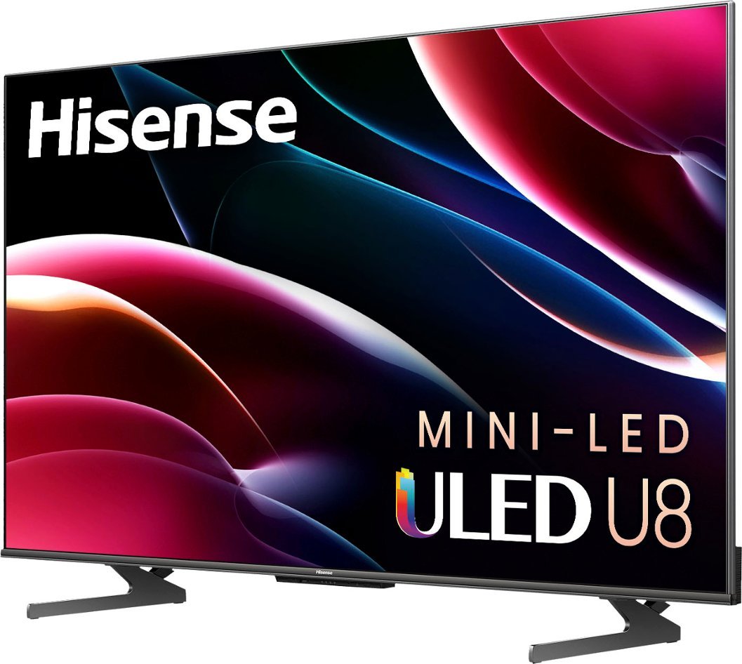 65-inch Hisense U8H Mini-LED TV with 1,500 nits gets 39% discount