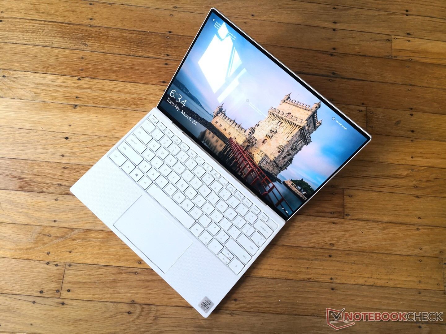 The XPS 13 9300 display can be 20 percent brighter than what Dell
