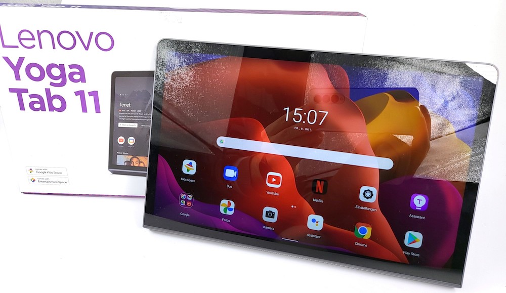 Lenovo Yoga Tab 11 tablet with 256GB of storage goes on sale 