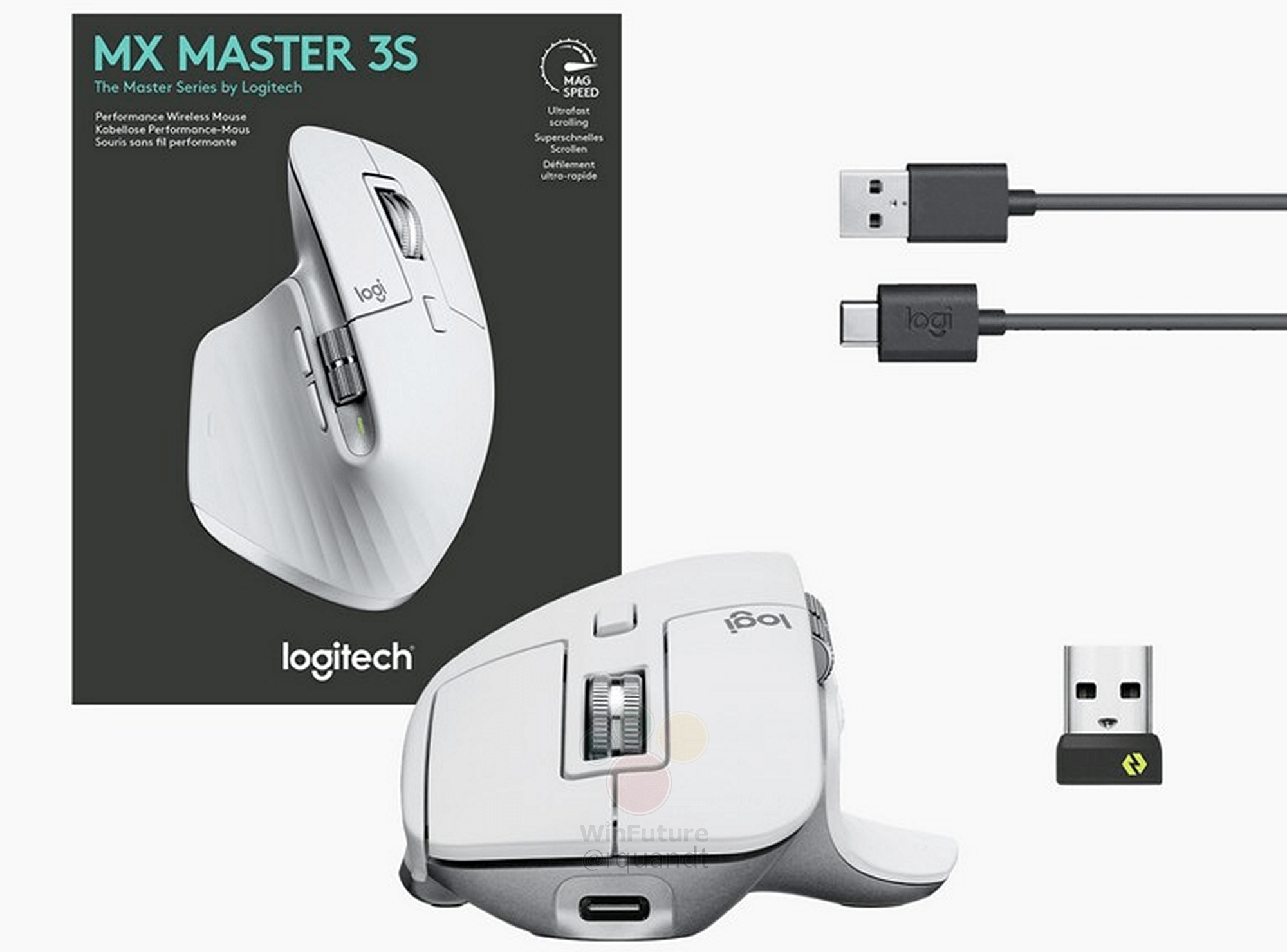 Logitech MX Anywhere 3S leaks as new compact premium mouse in three colours  -  News
