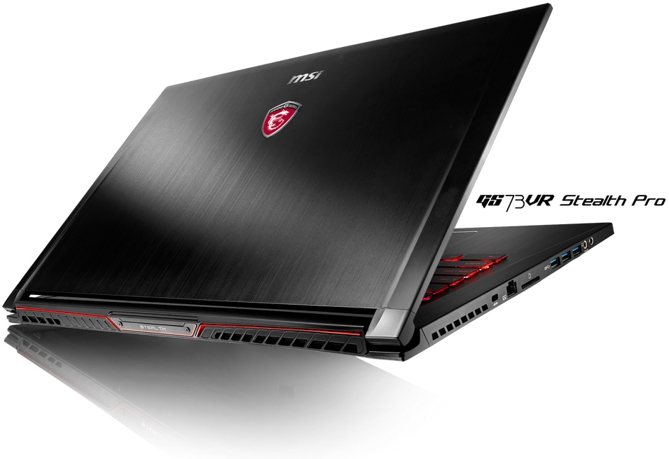 MSI reveals ultra-slim GS73VR Stealth gaming notebook