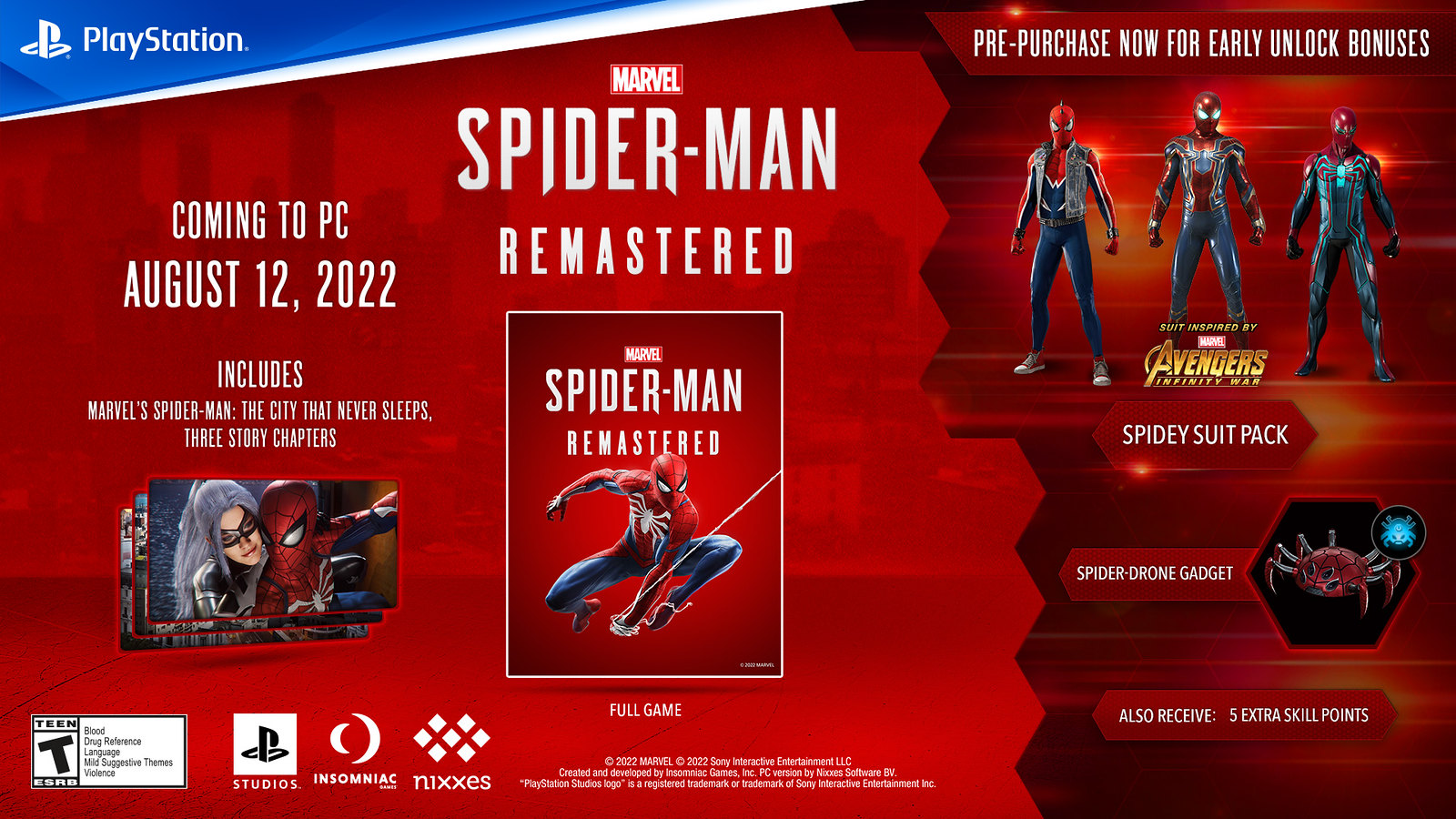 Marvel's Spider-Man PC system requirements unveiled: Intel Core i5-4160 ...