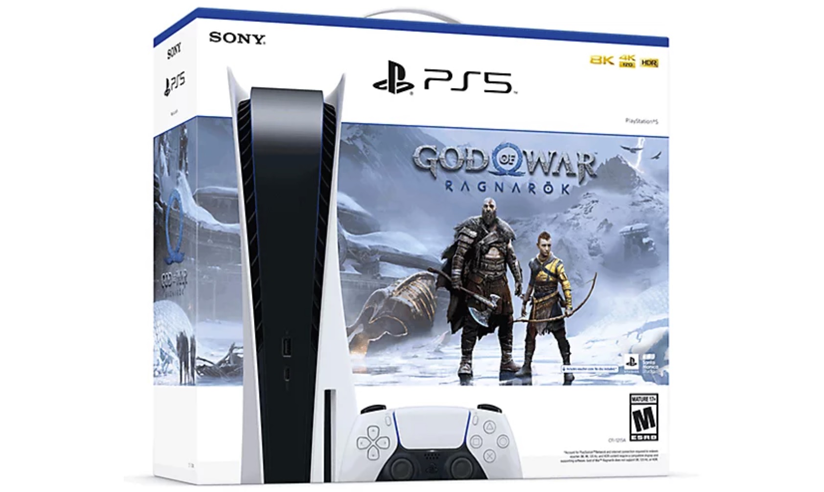 Consola PS4 Playstation Slim 1TB God of War Ragnarok Bundle
