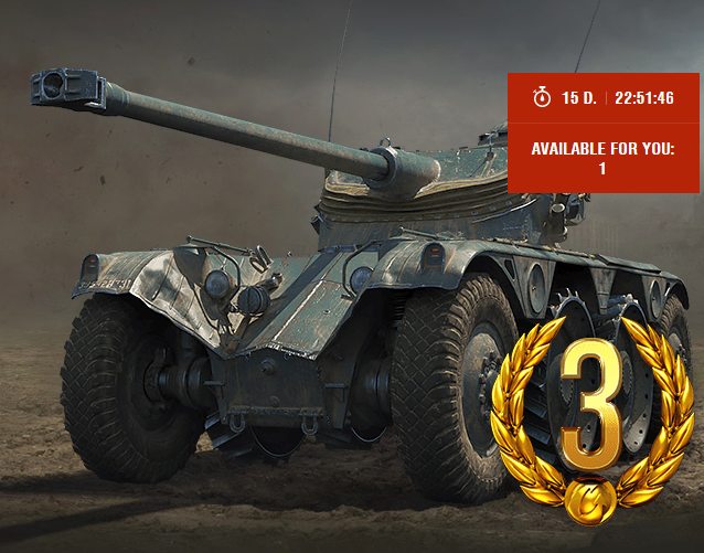Wargaming is giving the premium EBR 75 FL 10 for free, but you